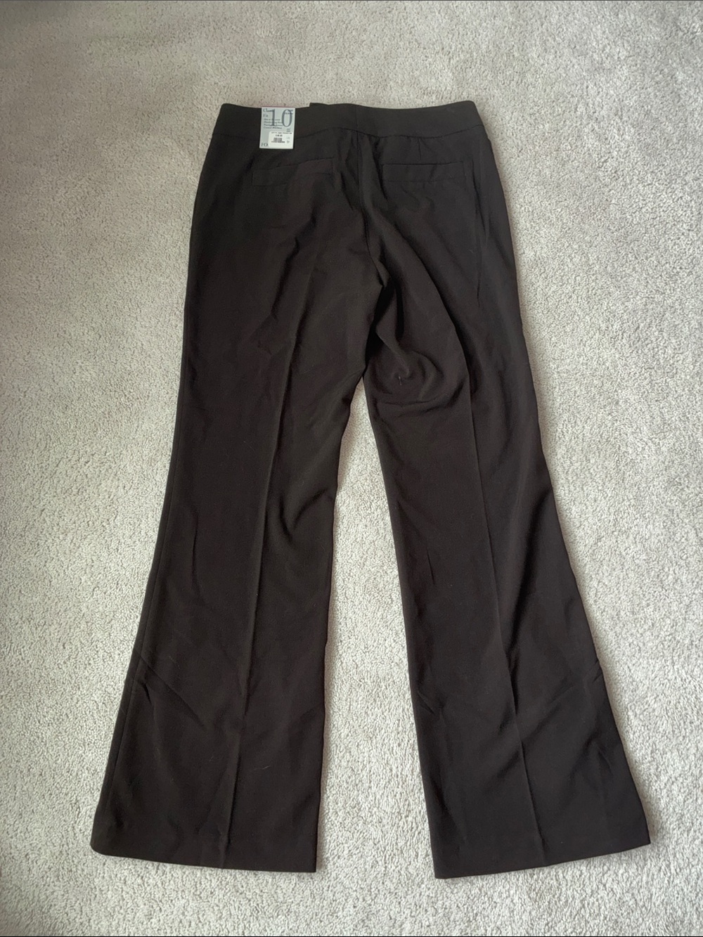 New Dark Brown Women's Wide-Leg Dress Pants slacks size 10 - Picture 6 of 6